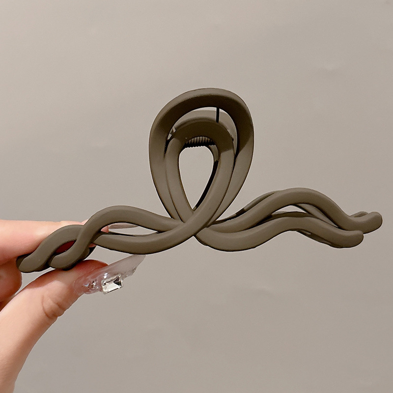 Clip de cabello de alta sensación de gran tamaño para mujeres más agarrar clip de cabello de tiburón en la parte posterior de la cabeza de los productos al por mayor