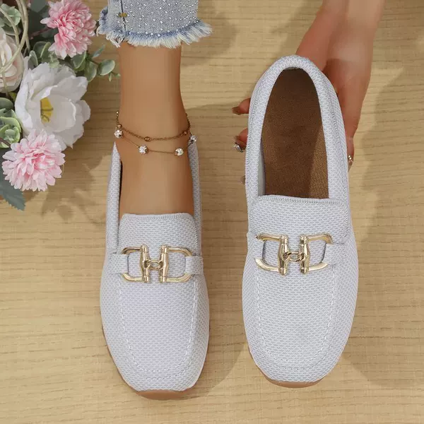 Amazon Cross-Border Large Size Women's Shoes 2025 New Four-Season Sports Shoes Shallow Mouth Fashion Women's Shoes Size 43