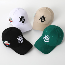 欧美NY刺绣外贸帽子春夏季户外旅游遮阳太阳帽NYC休闲运动棒球帽