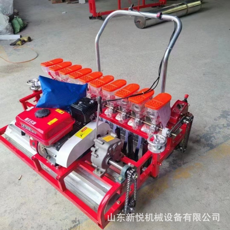 勺式蔬菜精播机 免间苗青菜播种机 汽油谷子药材播种机