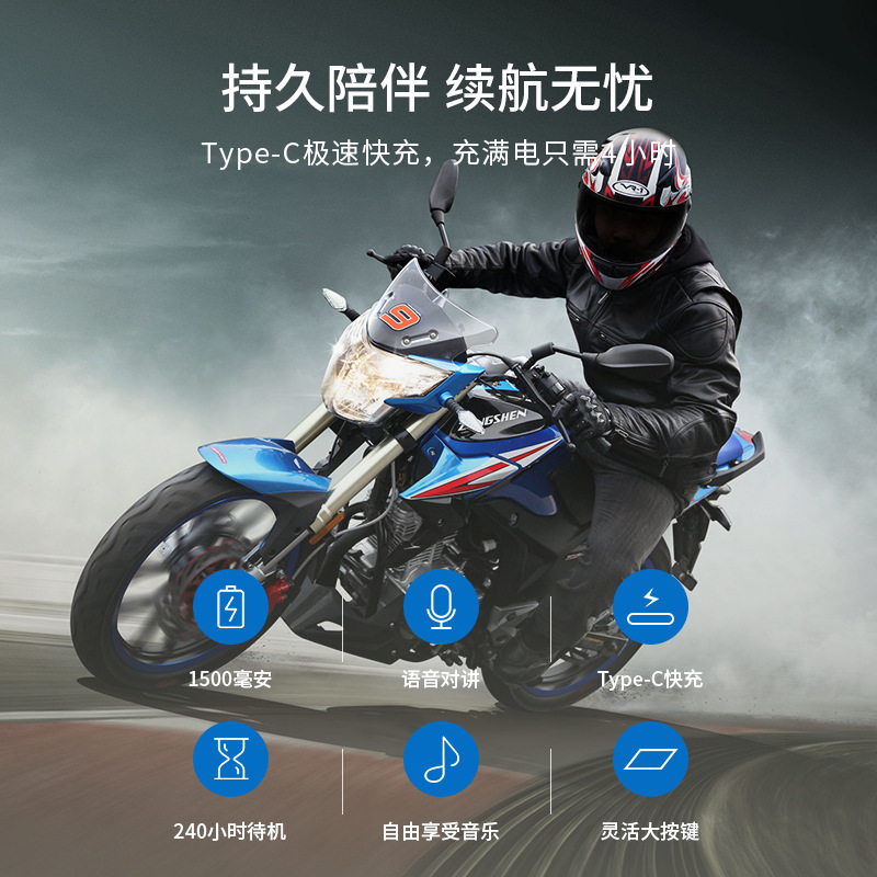 LX3 オートバイヘルメット Bluetooth ヘッドセットワイヤレス 5.3 サイクリング防水ヘルメット Bluetooth ヘッドセット|undefined