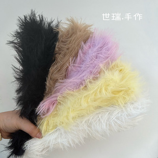 Long mink wool twist stick new 25mm plush wool wool wool strip handmade diy twist stick puppy doll factory direct supply