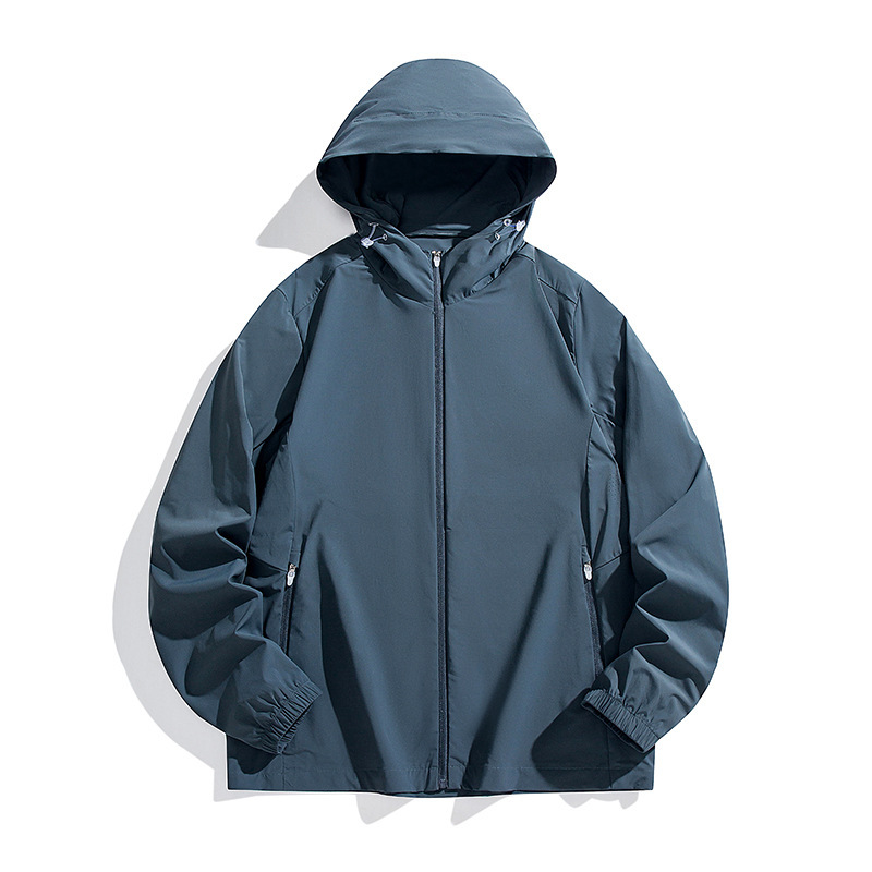 Nueva ropa de protección solar ligera de nailon, hombres y mujeres, parejas, chaqueta de punto, senderismo, escalada en roca, ropa de piel de sombra