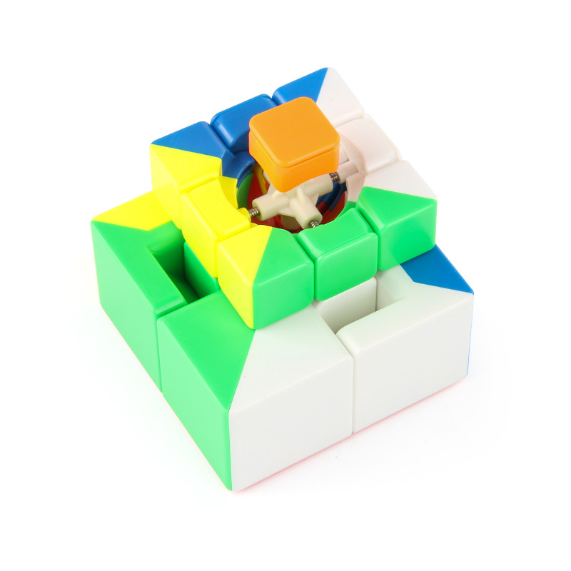 Moyu encantador títere de dragón Cubo de Rubik N ° 1 2 juguetes educativos competitivos de transformación de cuarto orden de forma especial Cubo de Rubik giratorio 8822