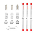 M180 ART180 CL-230上色喷笔更换配件喷嘴喷头喷针0.2-0.3-0.5mm