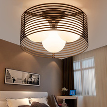 現代簡約LED吸頂燈 個性創意圓形卧室書房客廳吸頂燈廠家直銷
