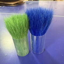多色10cm羊毛 飞蝇毛钩路亚假饵绑制材料  源头工厂批发