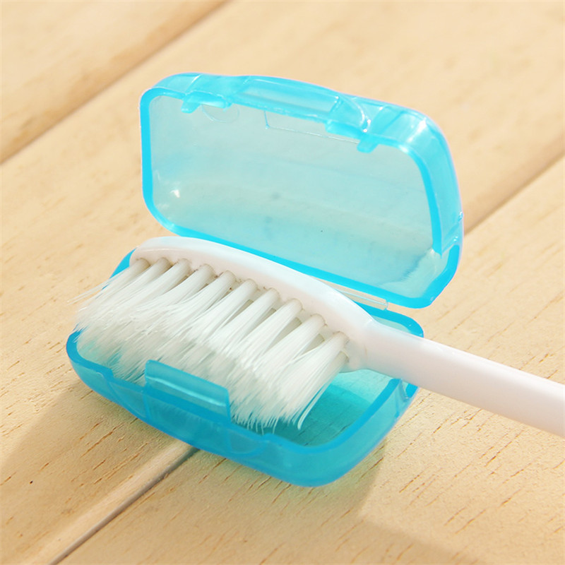 Portátil cubierta de cepillo de dientes viaje portátil lavado caja de cepillo de dientes cubierta de cabeza de cepillo de dientes fabricante de regalo