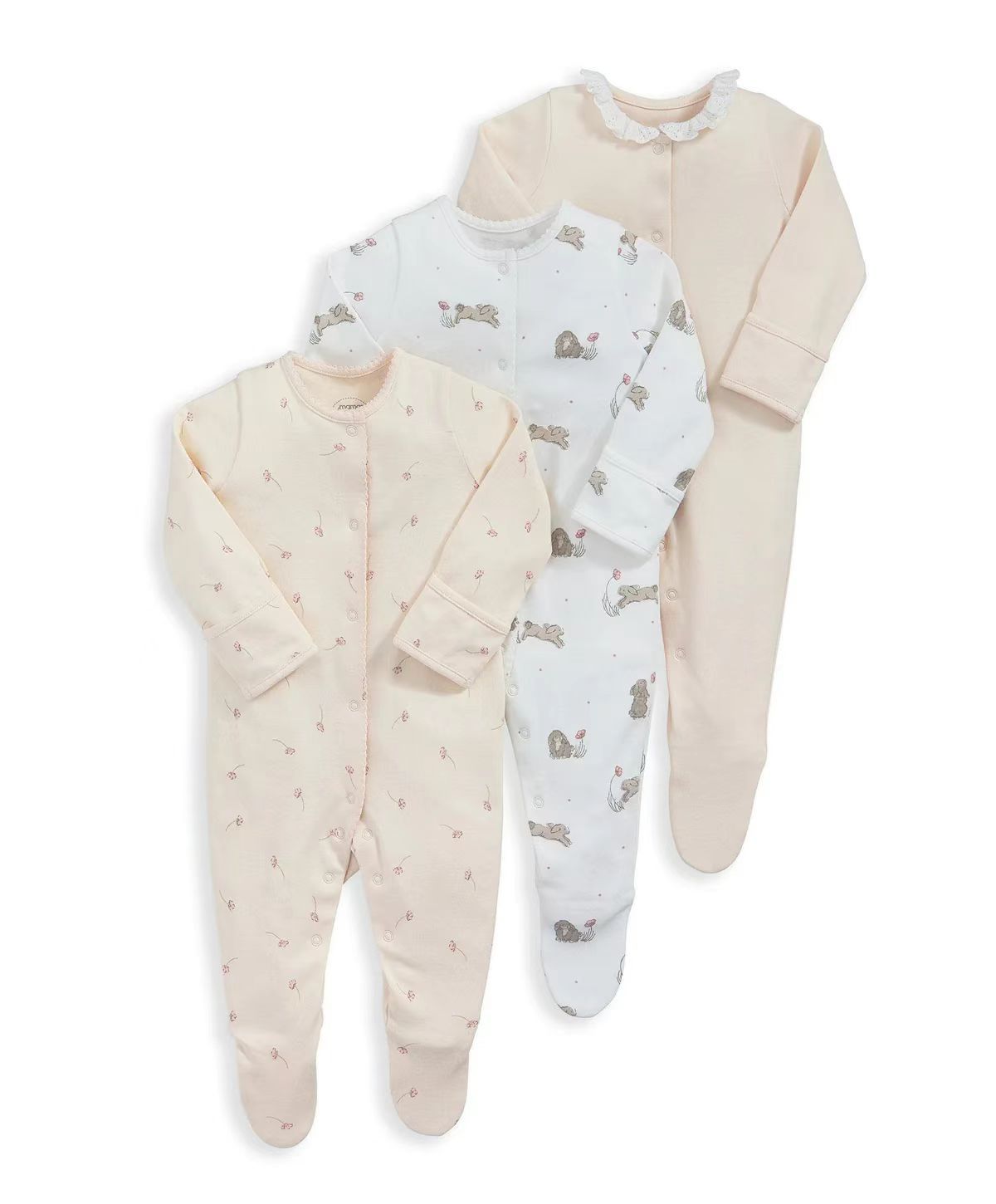 外国貿易の子供服春秋タイプの赤ちゃんのワンピースの長袖は足を包んでパジャマの新入生の赤ちゃんのプレゼントの箱を登ります。