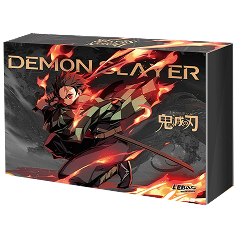 Смешное культурное творение — Demon Slayer: Kimetsu no Yaiba 4 Город Летнего Светляка Анимационная карточка фильма периферийная блочная карта открытие оптовая игра