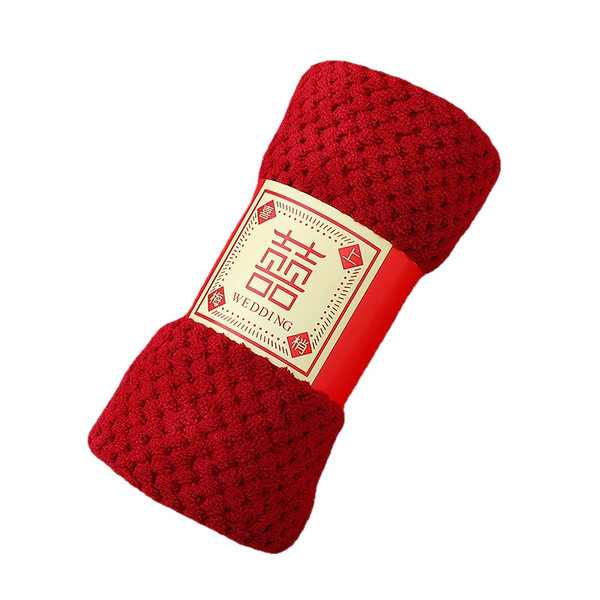 coral towel