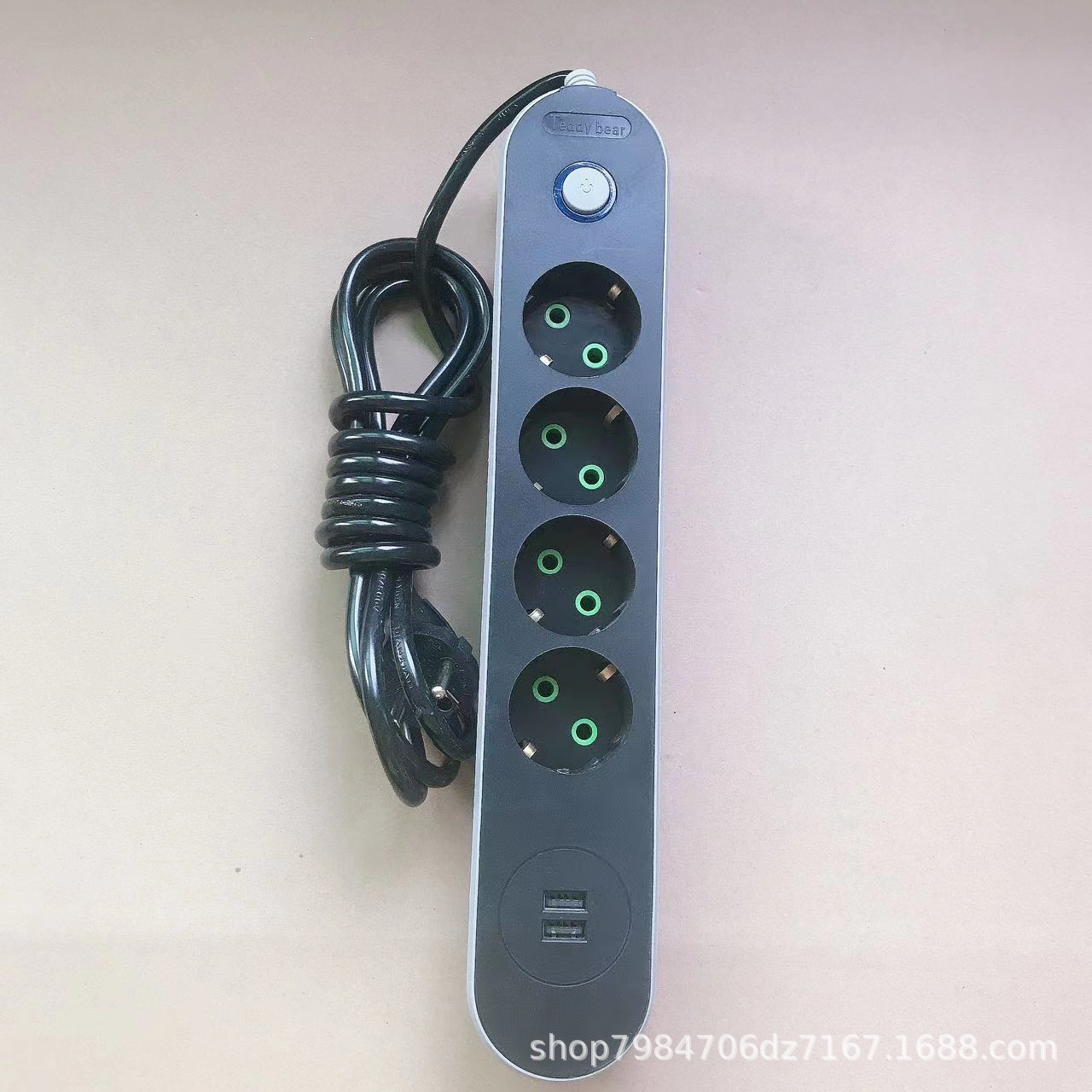 Comercio exterior ruso de alta potencia enchufe tablero de conexión USB enchufe tablero de conexión Euroestandarizado Asia sudoriental mayorista