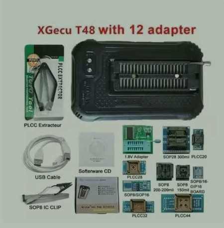 T48 high -speed USB programmer emmc SPI NAND NOR single -chip microcomputer motherboard BIOS