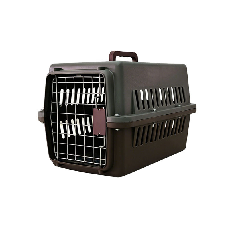 Caja de transporte de transporte de mascotas personalizada, caja de transporte de perros pequeños y medianos conveniente para transportar fuera