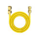 Gas pipe stainless steel bellows natural gas water heater special metal explosion-proof pipe hose household new national standard
