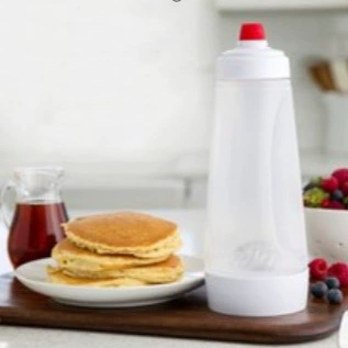 Пластиковая прозрачная маленькая бутылочка для смешивания блинов, высококачественная пластиковая бутылочка для выдавливания, мягкая бутылка, бутылка для батареи