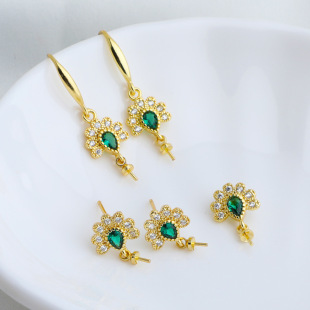 18K������ʯ��ȸ���h��ᔵ������b �����ж����� diy�ֹ�����