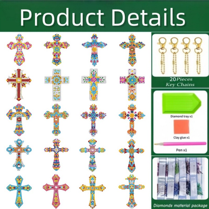 2026 New Christmas and Halloween Diamond Painting Handmade DIY Keychain Cross-Border Direct Sales from the Source Manufacturer 2026 New Christmas and Halloween Diamond Painting Handmade DIY Keychain Cross-Border Direct Sales from the Source Manufacturer