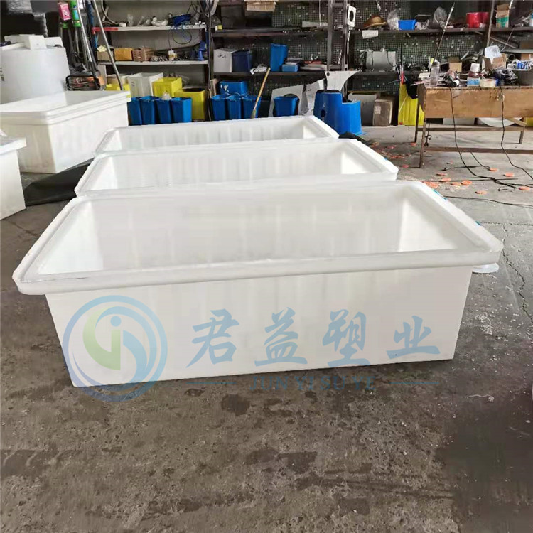 推布车 印染纺织厂用 1500L内胆PE塑料水箱 手推带轮铁架定制