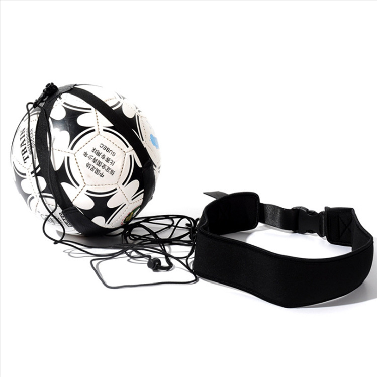 Football training auxiliary equipment, ball belt, efficient ball training device for primary and secondary school students and children, kicking ball spin belt