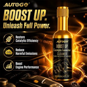 AUTOGO Automotive Catalytic Cleaner - Removes Carbon Deposits, Gasoline Fuel Additive, Cleans Internally Without Disassembly