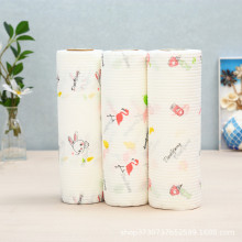 印花一次性懒人抹布厨房清洁加大加厚抽取洗碗巾干湿两用擦桌布