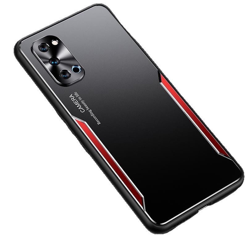 OPPOReno4/Reno4Pro/4SE 携帯電話ケースカメラ金属保護カバーブレードブラケットライトに適しています|undefined