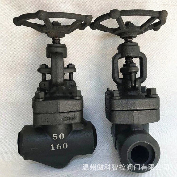 锻钢承插焊接高压截止阀 J61H-10C DN15 20 25 32 40 DN50