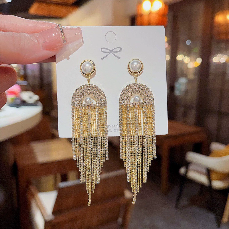 Серебряная игла, серьги из жемчуга, образец 925, стиль легкой роскоши, оптовая торговля