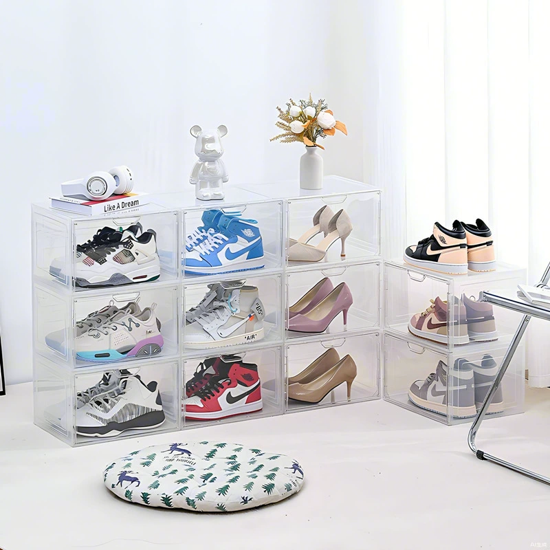 Air Jordan акриловые спортивные кроссовки, коробка для хранения, подставка