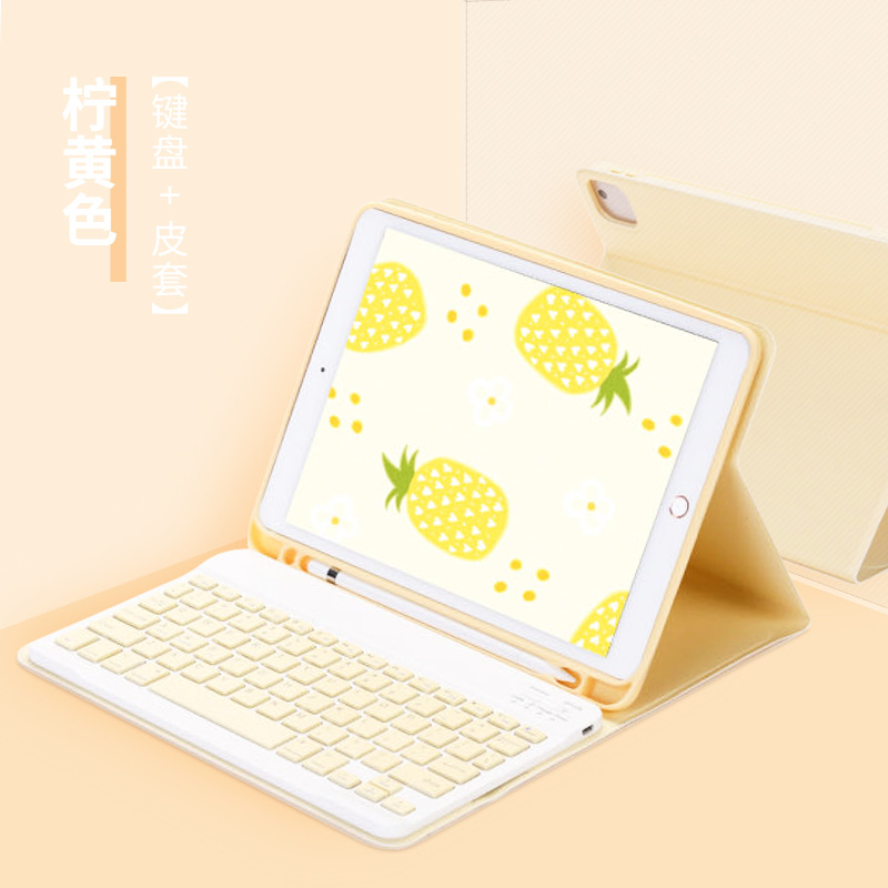 La funda protectora para tableta iPad de 11.ª generación es adecuada para el teclado Bluetooth Apple Pro13, una funda magnética desmontable para tableta con ranura para lápiz.