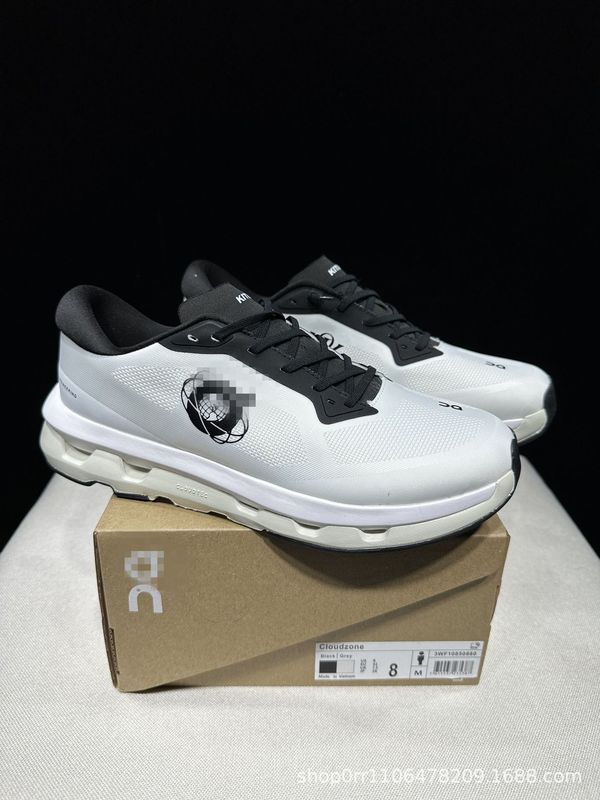 跨境O跑新款跑鞋 Cloudzone KITH x 联名 透气缓震跑步情侣男女款|undefined