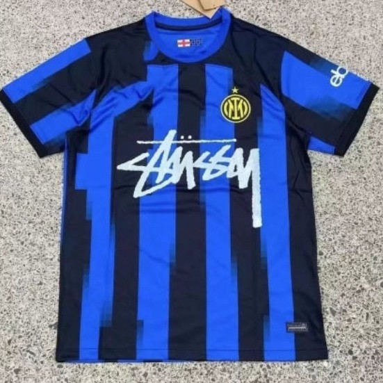 Stussy Jersey Brasil Flamengo Italia Edición conmemorativa Portugal París Francia Uniforme de fútbol