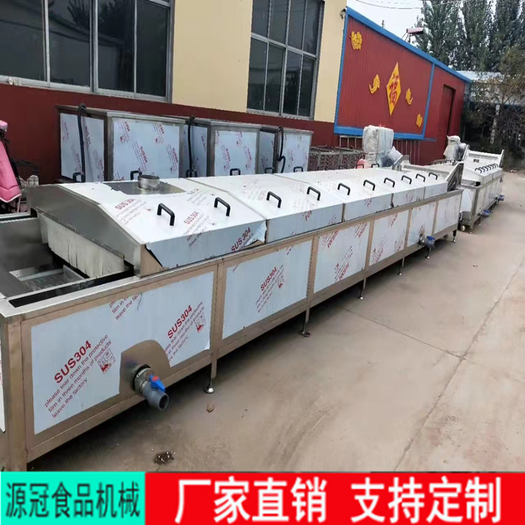厂家供应竹笋杀菌机 袋装笋巴士杀菌机  酸笋杀菌清洗风干线 源冠