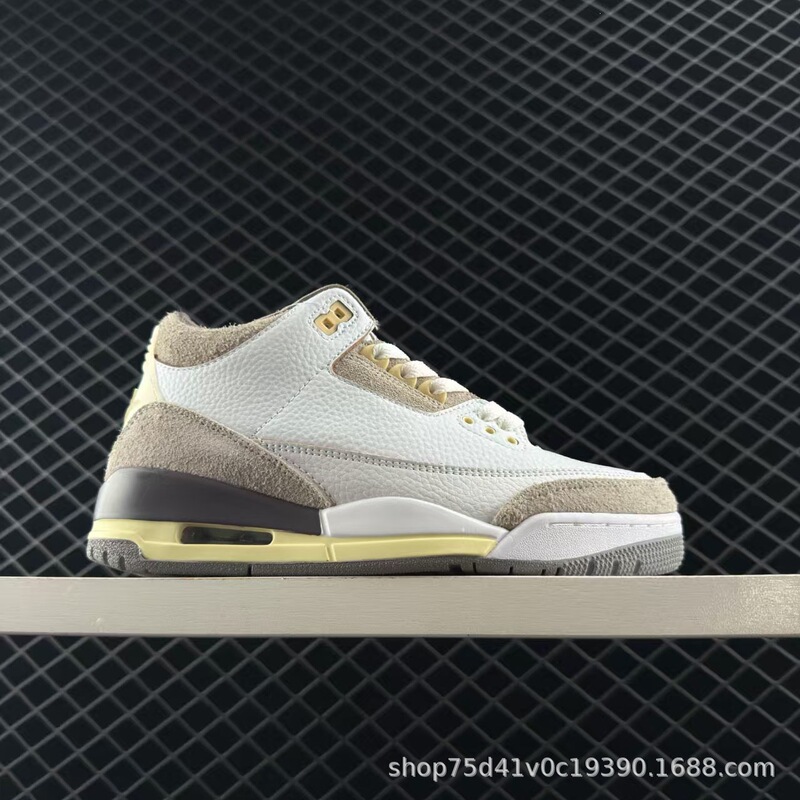 Original Aj3 Basketball Shoes, Mid-Top Retro Casual Sneakers, Fashionable and Versatile, Non-Slip Shoes for Men and Women