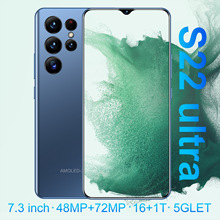 跨境手机S22 Ultra新款 (2+16)一体机 7.3寸大屏500万像素安卓8.1