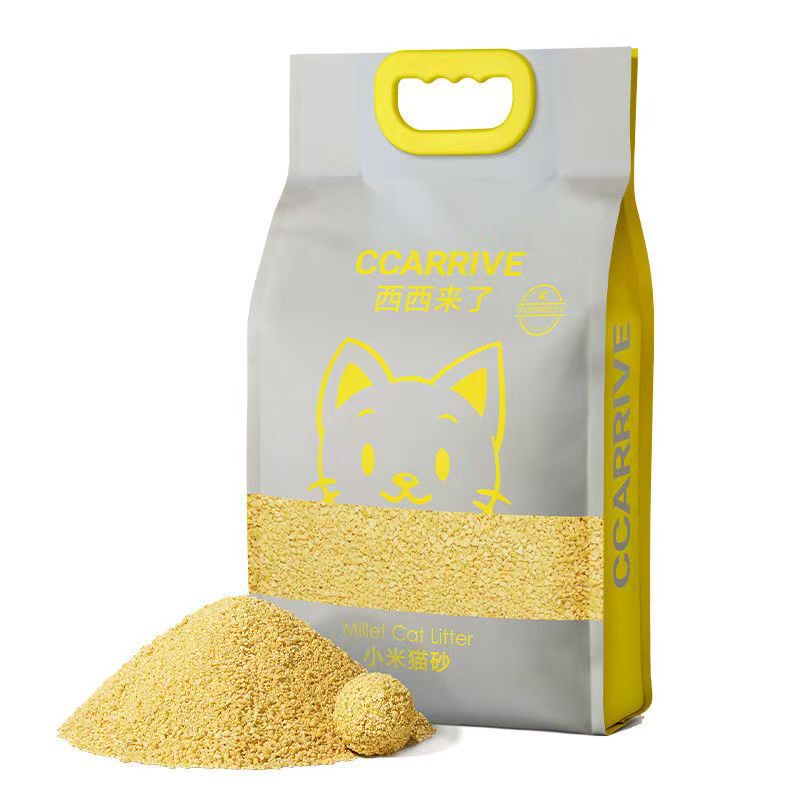 Xixi Xiaomi Cat Litter 2.4kg Pack - Cat Litter Companion, Absorbent and Clumping, Can Flush the Toilet