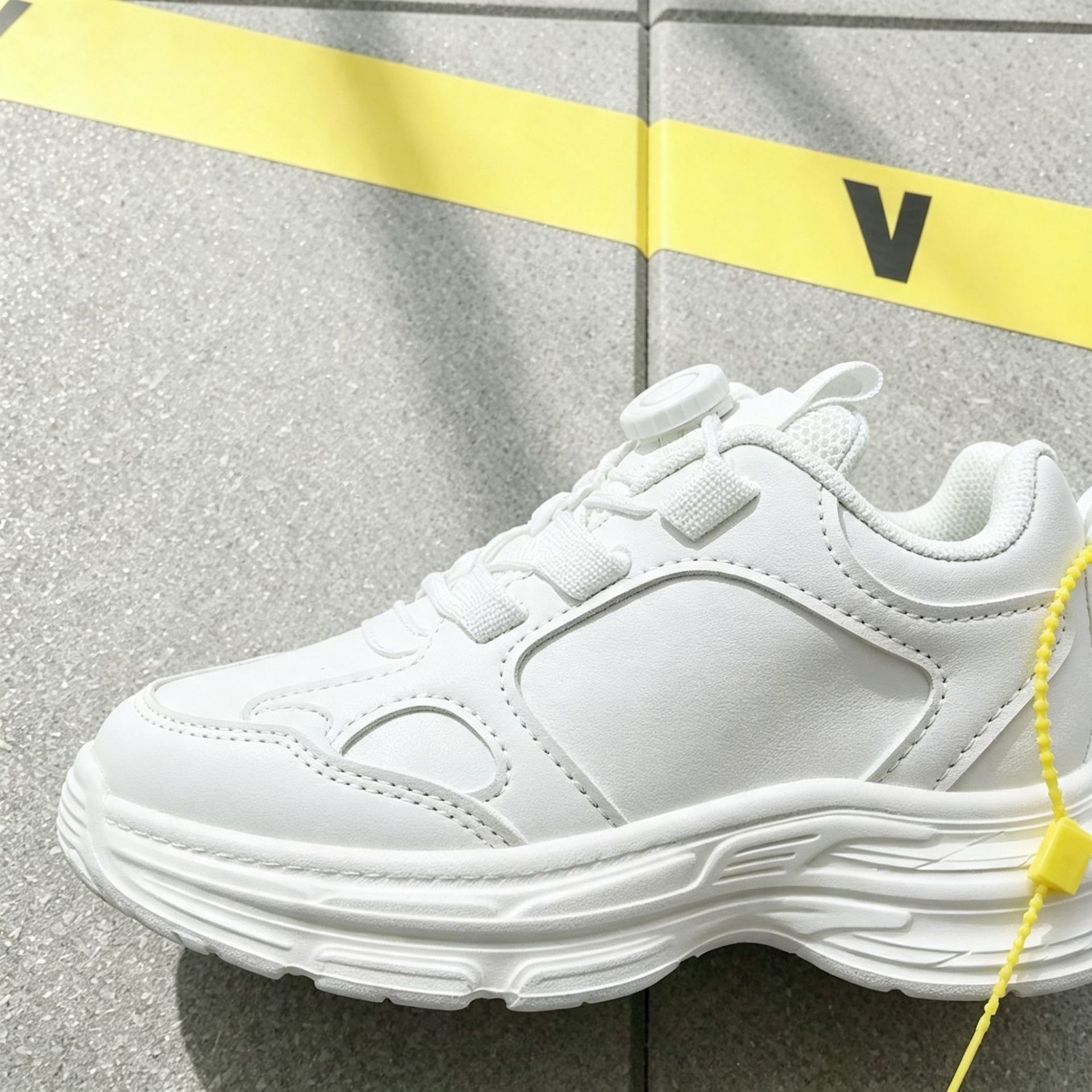 Zapatos de primavera de cuero para niños de 5 - 9 años de edad, zapatos deportivos de cuero para niños, zapatos de correr para niños con suela ligera