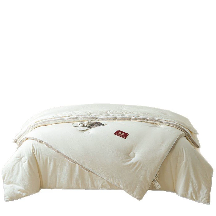 Knitted winter duvet with zipper, direct factory sales, increased thickness