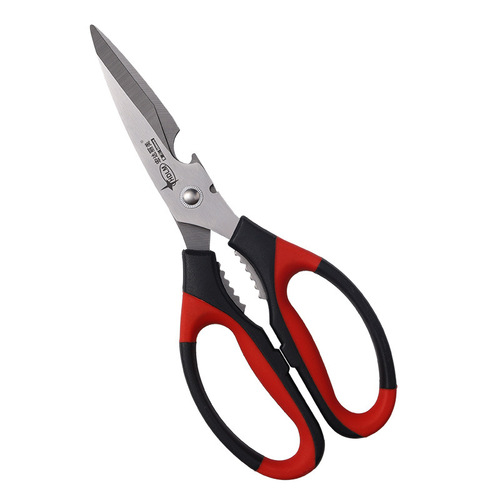 Hongdalimei powerful chicken bone scissors multi-functional large scissors household stainless steel food supplement chopped green onion barbecue kitchen scissors
