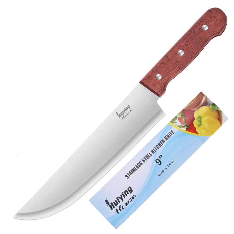 木柄切肉刀家用切菜刀切片刀料理刀锋利日式厨师刀专业厨房刀具|undefined