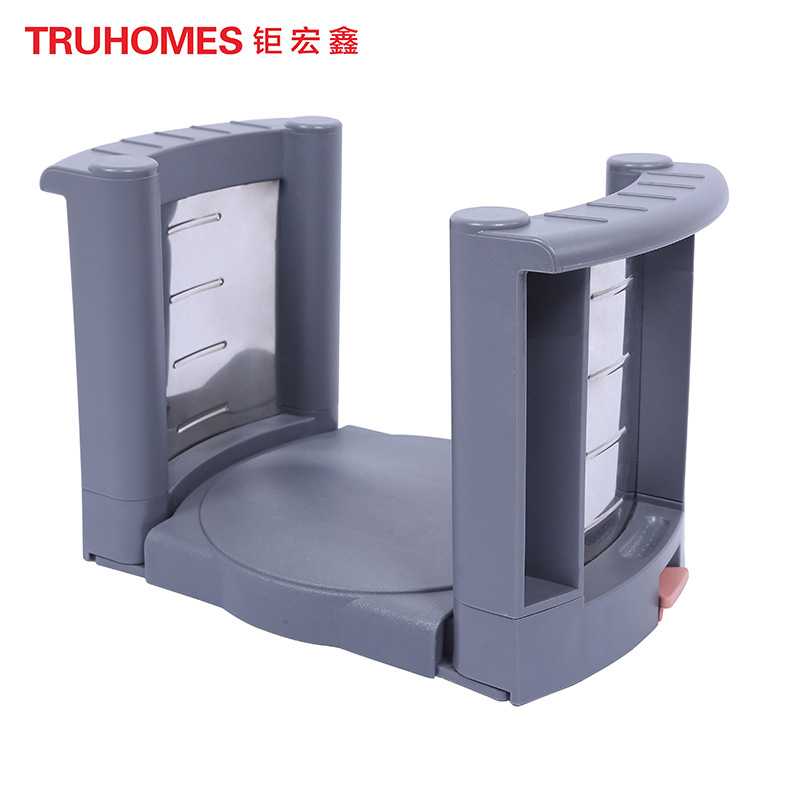 Plato de plástico estante cocina cajón almacenamiento rack gabinete escritorio cajón bandeja retráctil plato móvil plato