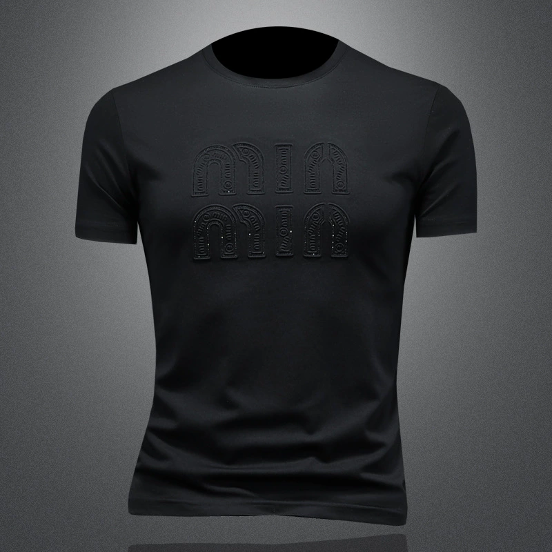 Футболка с коротким рукавом на 2025 год, Slim Fit