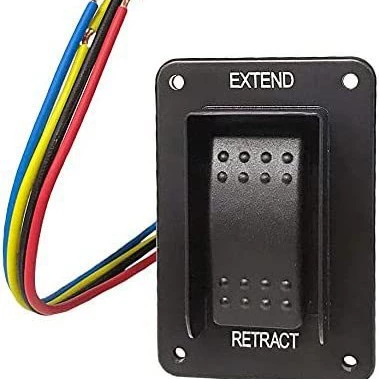 387874 Power Stabilizer Switch Rv 0kg Top Switch with 12V Extension Retractable Stabilizer for Vehicle Use