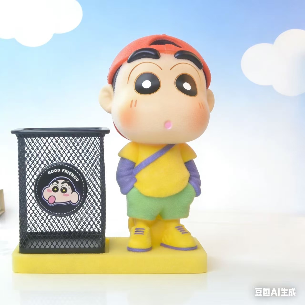 Regalo del Día DE LOS NIÑOS Q versión Naruto artesanía de resina decoración vórtice Naruto pluma titular Kakashi papelería