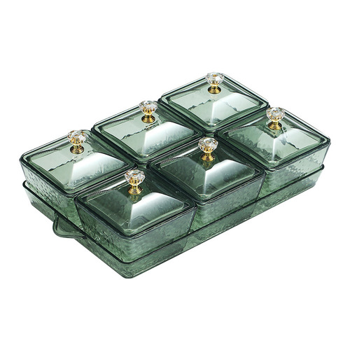 Internet Celebrity INS Candy Dish Living Room Snack Tray Fruit Plate European-Style Candy Box Cross-Border Amazon Nut & Dried Fruit Tray