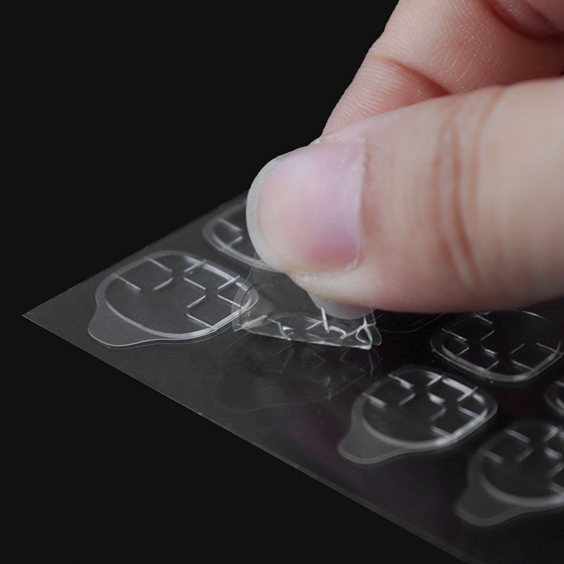 Use uñas gel de gelatina esmalte de uñas ultrafino DE ALTO adhesivo de uñas falsas pegatinas especiales de doble cara kit de herramientas portátiles al por mayor