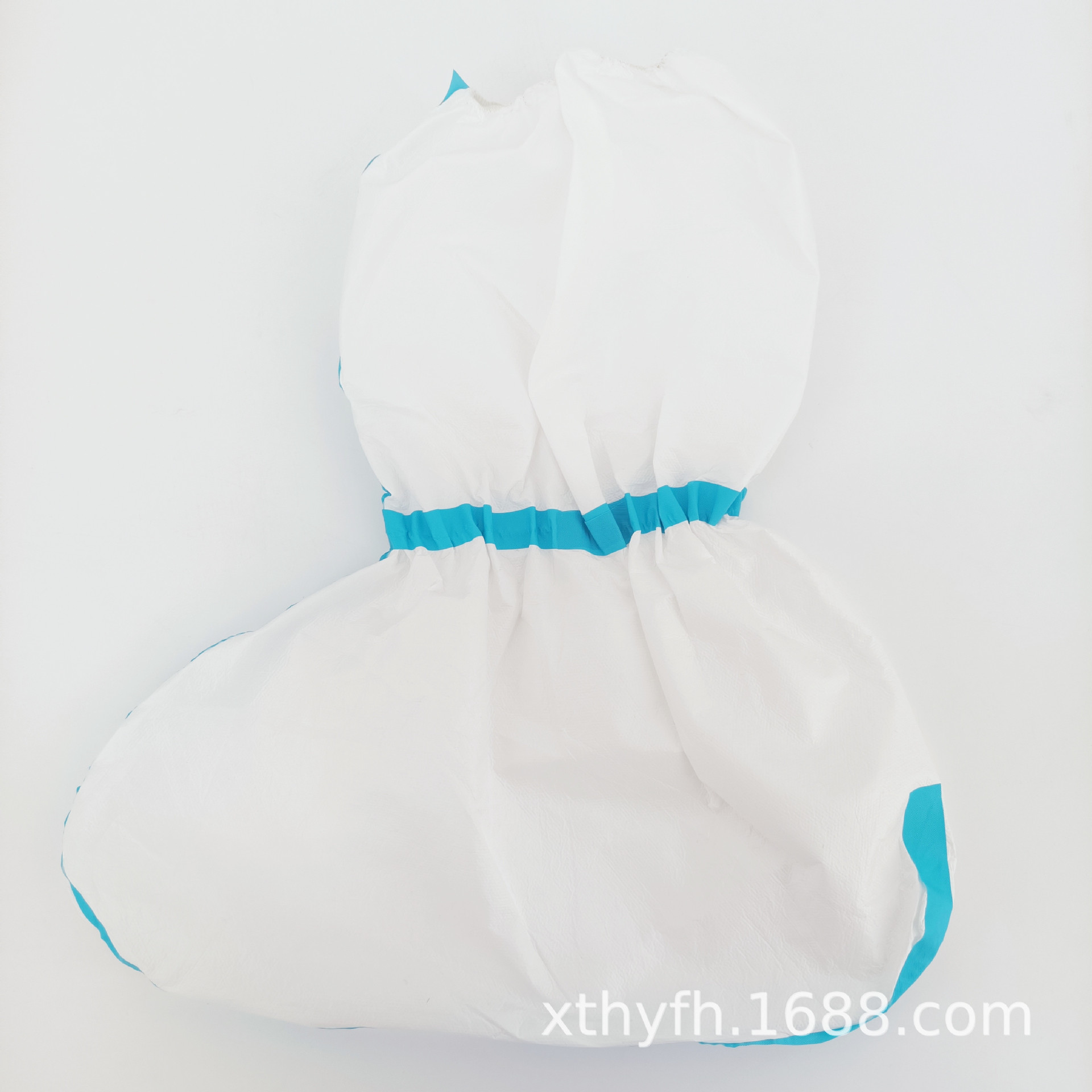 工厂加工一次性防尘防水SF透气膜贴条高筒鞋套畜牧业通用