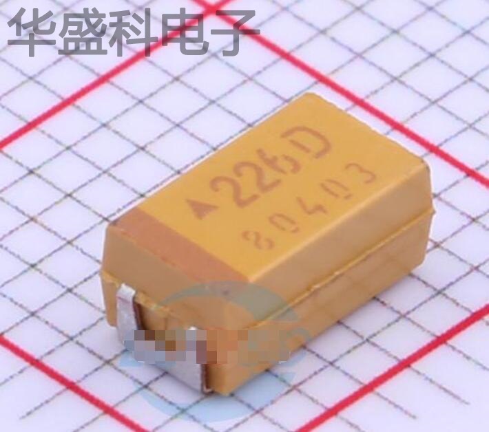TPSC226K020R0100 描述 22uF(226) ±10% 20V 钽电容器