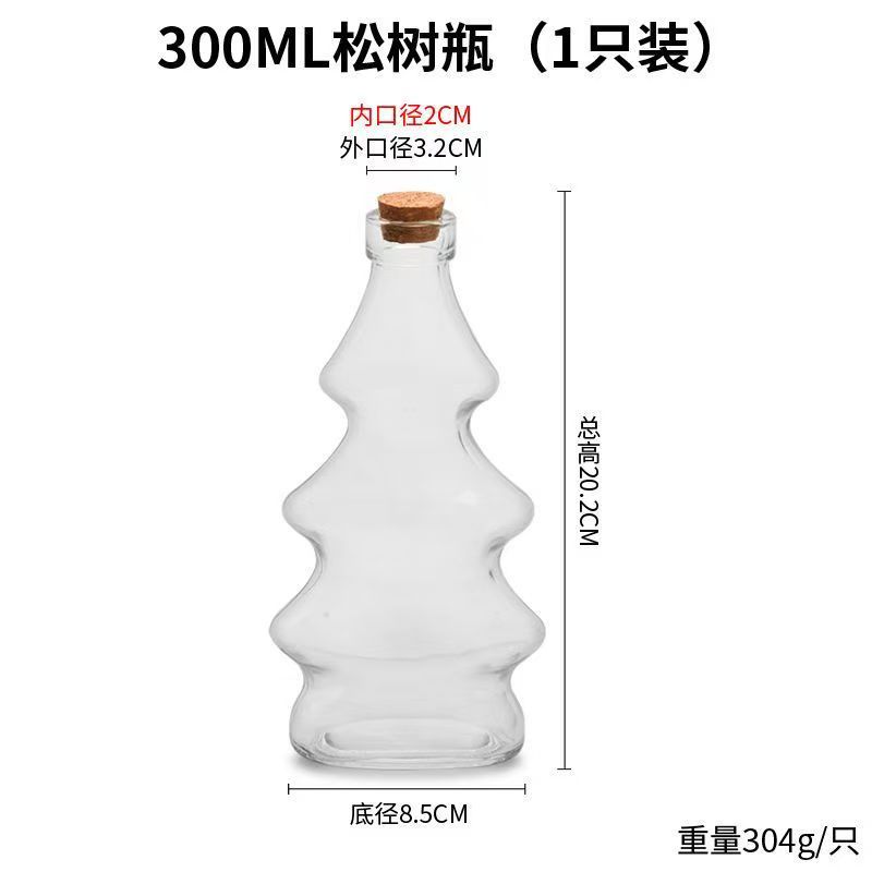 Fábrica al por mayor tapones DIY creativos botellas de vidrio transparente botellas flotantes botellas de mar de la suerte image 28